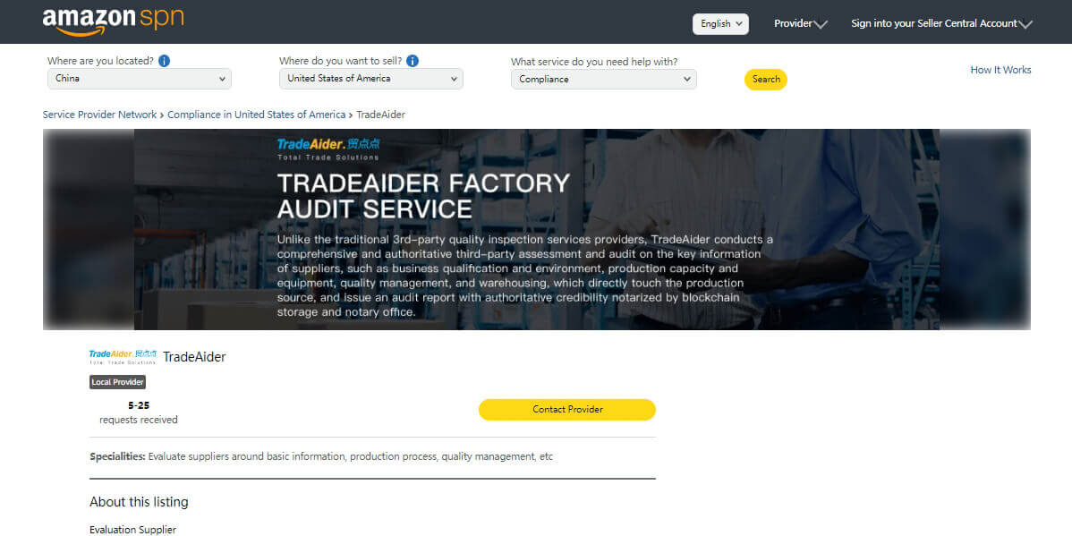 Your Trusted Amazon SPN Inspection Partner