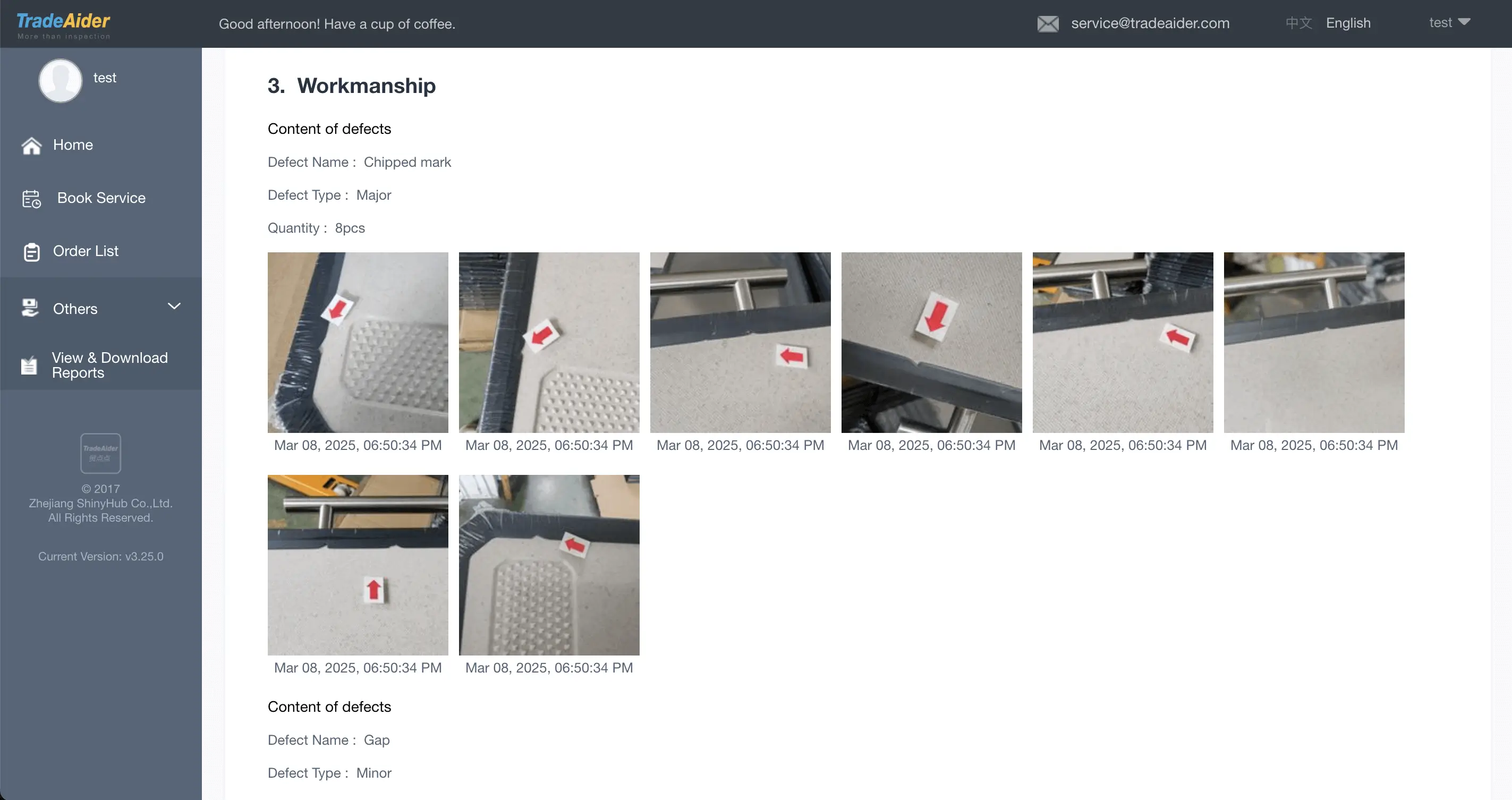 Monitor Inspections & View Draft Report